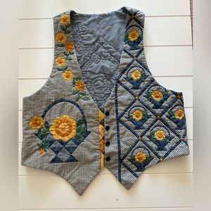 Vintage patchwork Vest